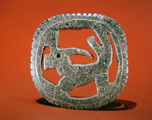 Openwork Animal Plaque from Guacimo, Linea Vieja Area